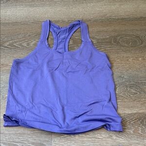 Lululemon Swiftly Tech Racerback Tank 2.0 Race Length in charged indigo sz 8